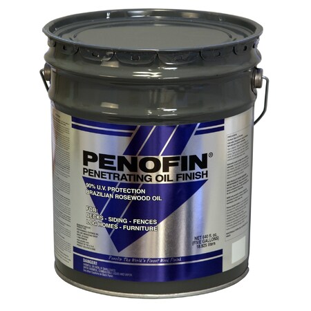Penofin Semi-Transparent Clear Oil-Based Penetrating Wood Stain 5 gal F5ECL5G